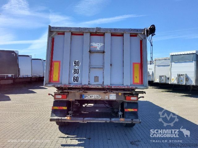 Semi-remorque benne Benalu Kipper Alukastenmulde 27m³