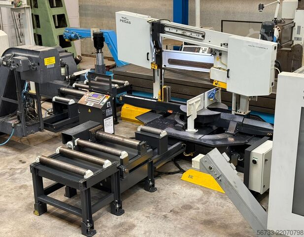 Félautomata szalagfűrész PEGAS Gonda 750 x 500 mm  CNC