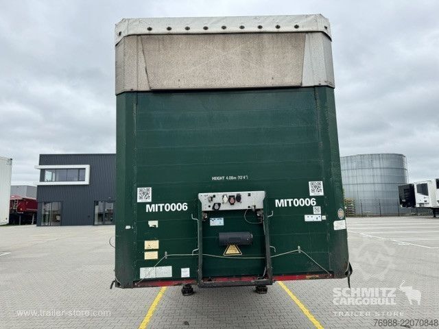 Semi-reboque aberto com lona Schmitz Cargobull Curtainsider Mega