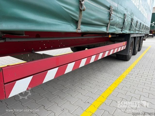 Semi-reboque aberto com lona Schmitz Cargobull Curtainsider Mega