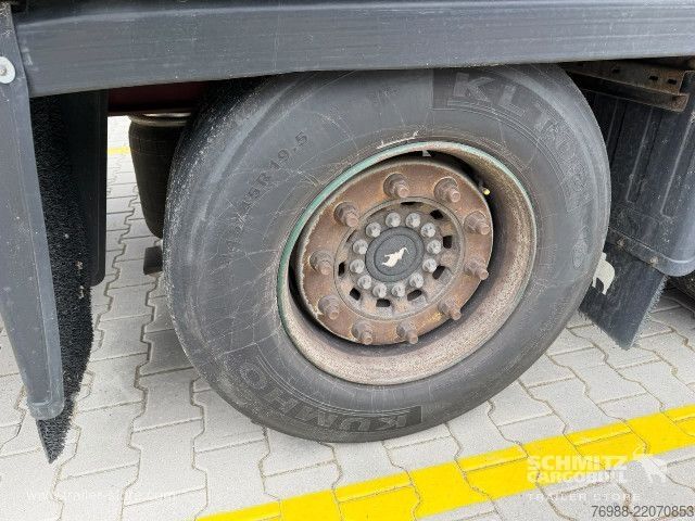 Semi-reboque aberto com lona Schmitz Cargobull Curtainsider Mega