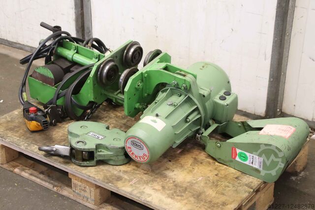Kettenzug mit Fahrwerk 1250 kg Stahl Elektus R12