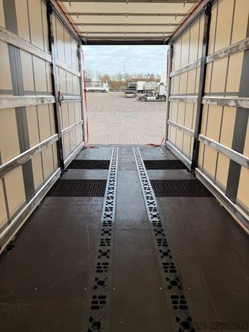 Samochód ciężarowy z plandeką typu platforma MAN TGX 26.440 6x2 mit Schwerlast-Ladebordwand Rampe
