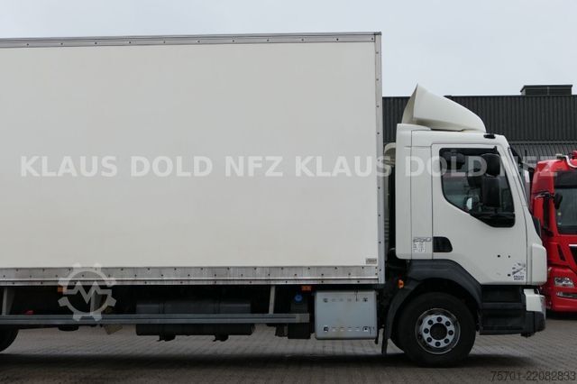 Vrachtwagen met bakwagen VOLVO FL 250 Koffer Rolltor LBW Euro 6