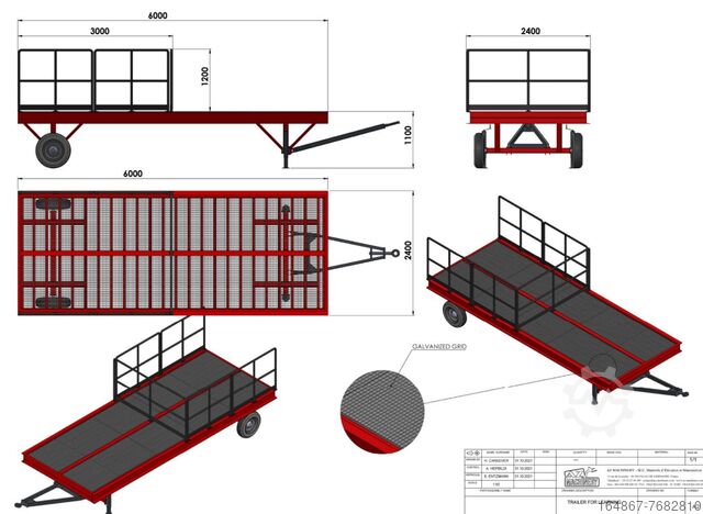 Rampa de carga FORMATION 2020 ADJ- 8T-L AZ RAMP FORMATION 2020 ADJ- 8T-L