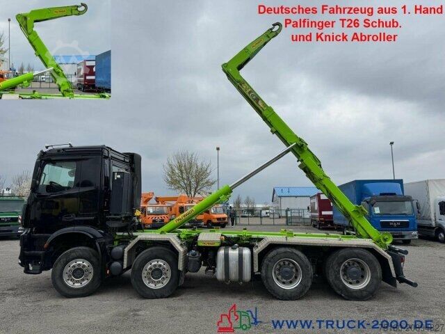 Haakarm vrachtwagen Mercedes-Benz Arocs 3253 8x4 Palfinger Haken 26 to - 202 TKM