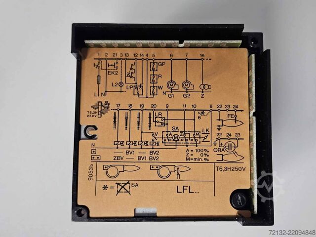 Vezérlőegység LANDIS & GYR LFL 1.322