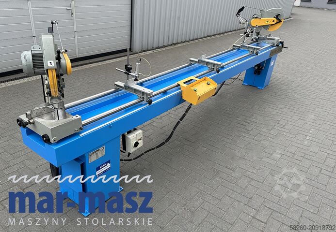 Dubbele verstekzaag voor hout en aluminium PERTICI typ UNIVER 330IP 