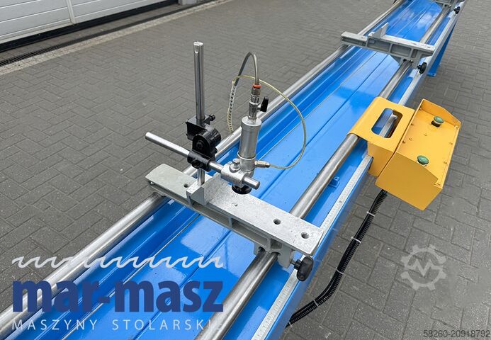 Piła podwójna ukośna do drewna aluminium PERTICI typ UNIVER 330IP 