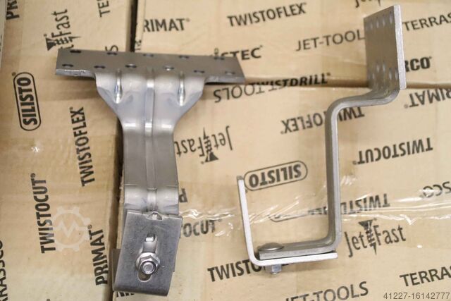 Solfångare takkrokar 150 x 60 x 5 mm 20 st Parco Zinni Flex 574DHVS