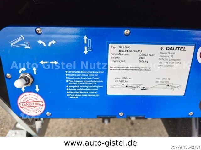 Platós teherautó ponyvával MAN TGL 12.250 4x2 BL *Dautel DL2000S*Tageszulassung