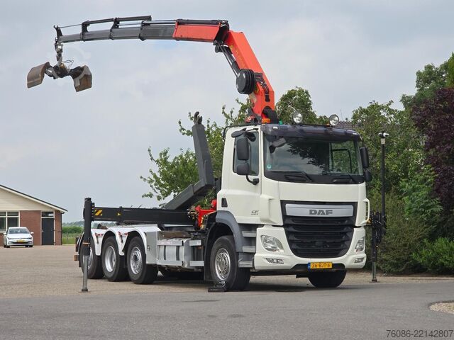 Système de bras à crochet DAF CF 410 FAQ PALFINGER KRAAN 22TM!! AFSTANDSBEDIE...