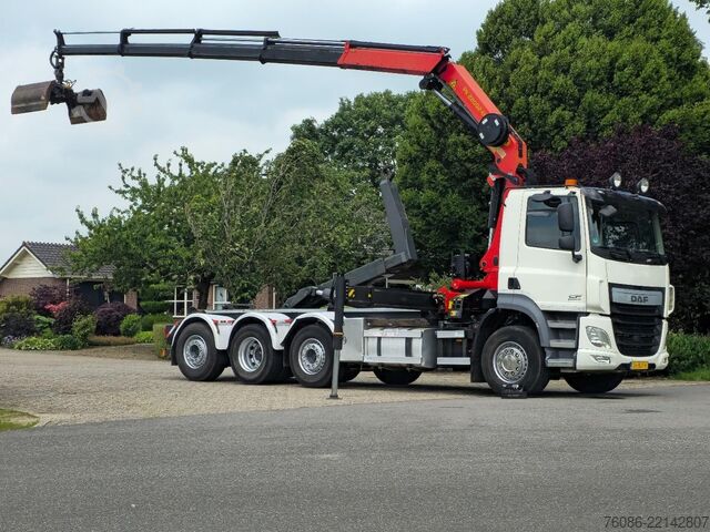 Système de bras à crochet DAF CF 410 FAQ PALFINGER KRAAN 22TM!! AFSTANDSBEDIE...