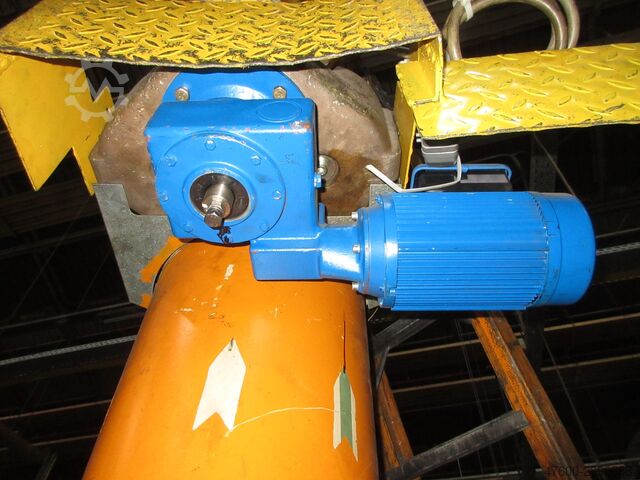 Søjlesvingkran Svingkran Kædetalje Abus VS Kran Drehkran Hallenkran 1t Abus Kettenzug GM NL 1000Kg L 4m H 3,8m