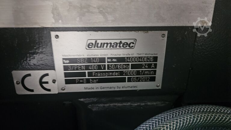 Elumatec SBZ 140 bewerkingscentrum Elumatec SBZ 140