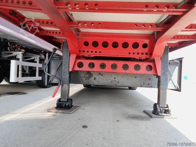 Open semitrailer with tarp WIELTON Strong Light Schiebeplanensattel NS3K