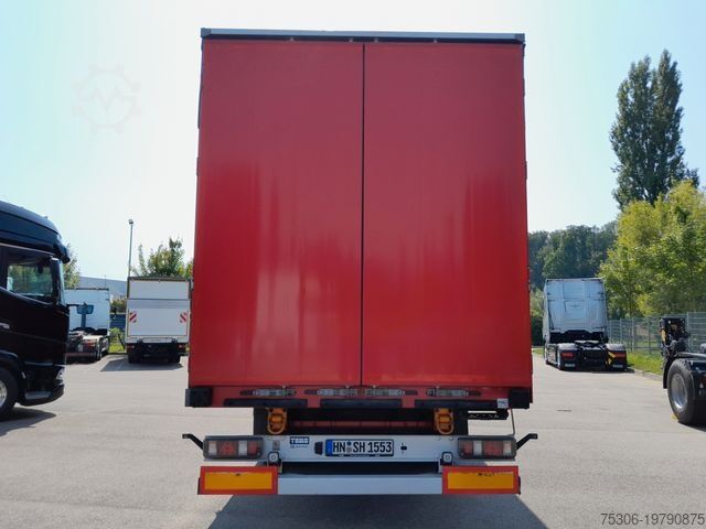 Open semitrailer with tarp WIELTON Strong Light Schiebeplanensattel NS3K