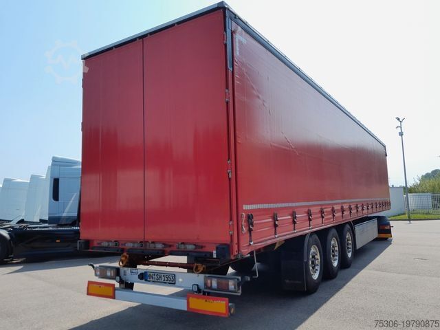 Open semitrailer with tarp WIELTON Strong Light Schiebeplanensattel NS3K