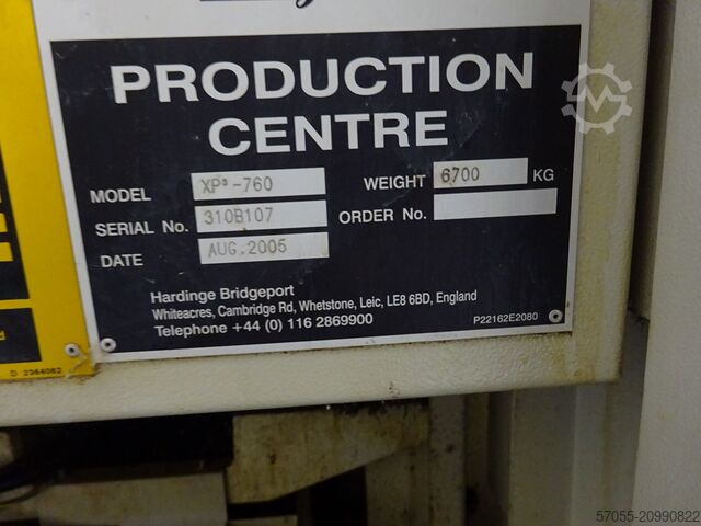 Vertikální obráběcí centrum Bridgeport 