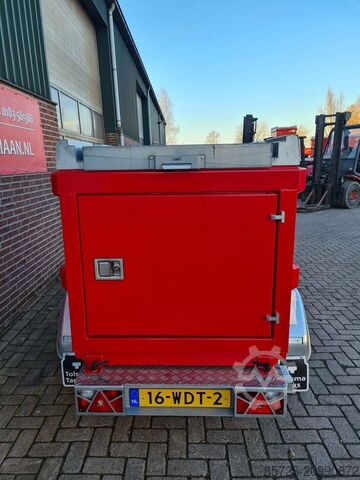 Tankbil til transport af brændstof  Mobiele tankwagen