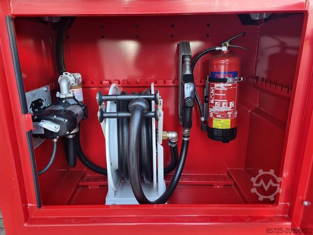 Tankbil til transport af brændstof  Mobiele tankwagen