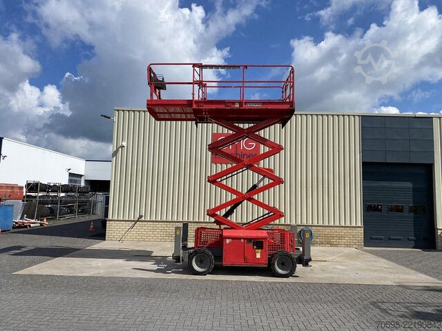 2008-as JLG 260MRT, ollós emelő, 10 méter JLG 260MRT, Schaar hoogwerker, 10 meter