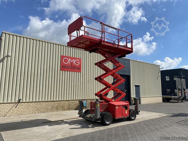 2008-as JLG 260MRT, ollós emelő, 10 méter JLG 260MRT, Schaar hoogwerker, 10 meter