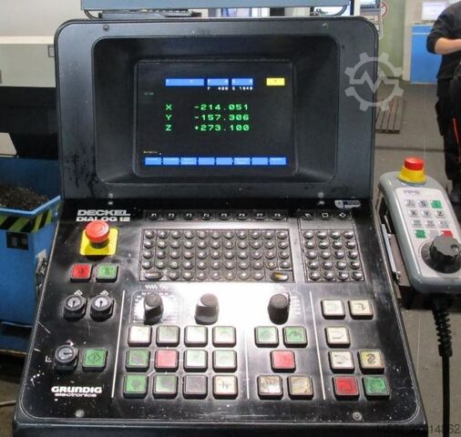 CNC gereedschap freesmachine Deckel FP 5 – 80