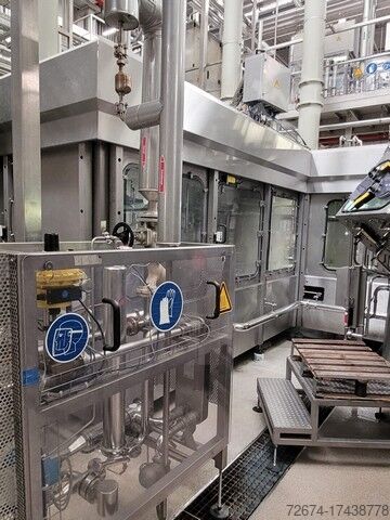 Beverage making machine Bottling Krones Beverage PET Bottling Line Aseptic 30.000 bph
