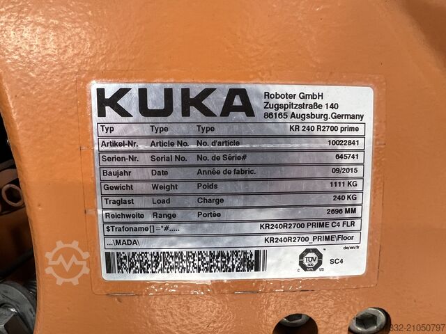 Industrirobot KUKA KR 240 R2700 prime