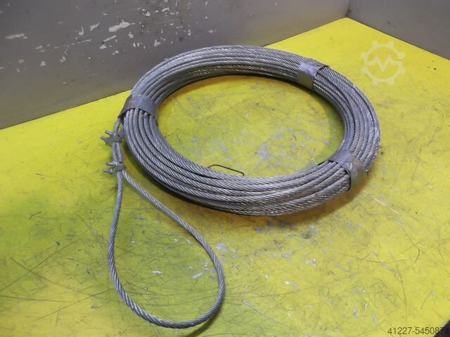 Kranszeil Ø 6 mm 38 m Stahl Drallarm DIN 3059