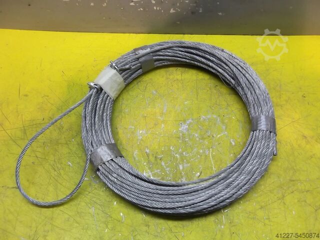 Kranszeil Ø 6 mm 38 m Stahl Drallarm DIN 3059