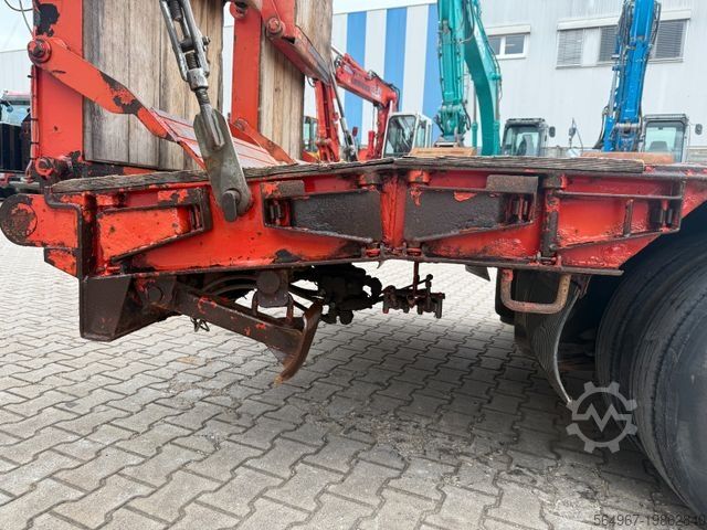 Låglastarsläpvagn MÜLLER-MITTELTAL TS3 hydr Rampen GIGANT LUFT