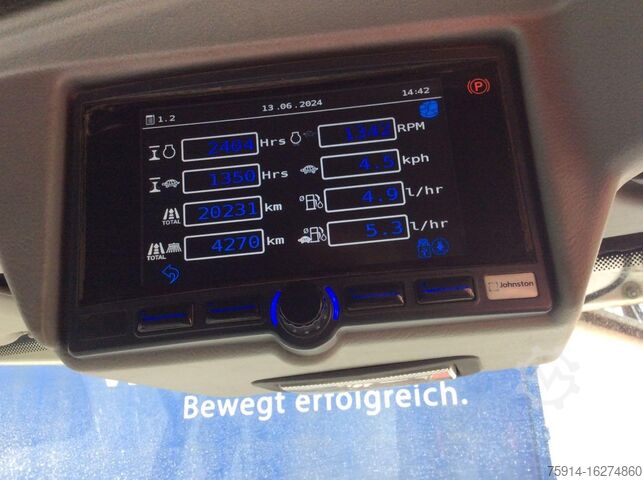 Barredora de calzadas Bucher - GMeiner - Giletta CX 202