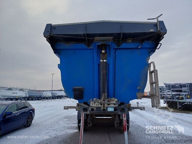 Kippers oplegger Meiller Kipper Stahlrundmulde 25m³