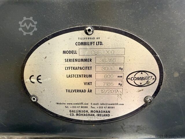 Vierwegestapler Combilift CBE3000 TRIPLEX 6500 POSITIONER