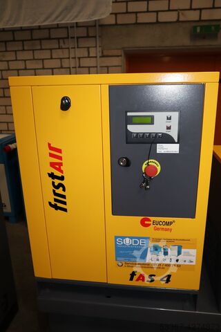 4 kW schroefcompressor + droger FirstAir FAS4-200AT