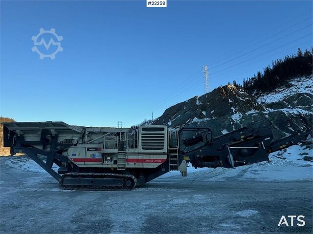 Puinbreker Metso LT1110S impact crusher with screen