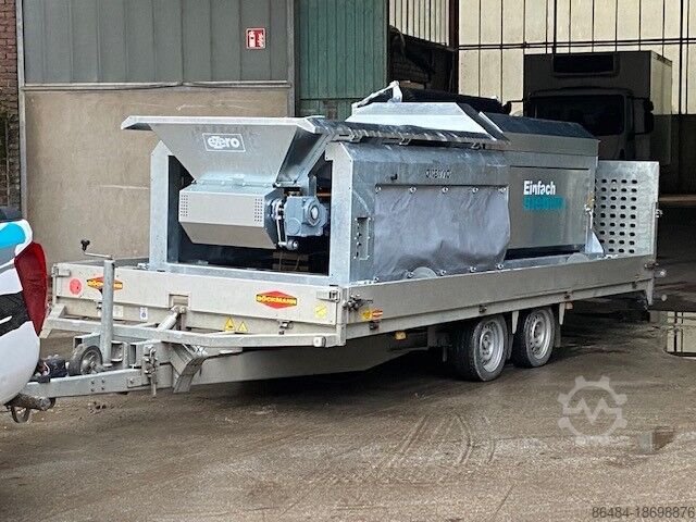 Planta de peneiramento de tambor semi-estacionária GREMAC eZero