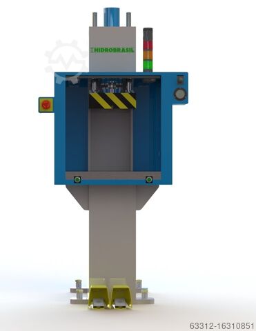 Presse à comprimés Hidrobrasil C-Presse 20 Tonnen Handeinlegepresse