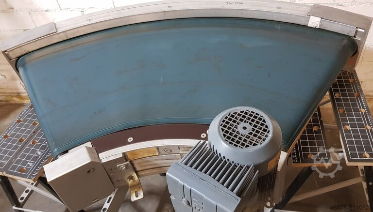 Gurtkurvenförderer 70° rechts Transnorm GKF 70°-730-550 IR600