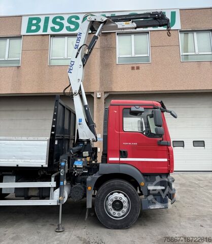 Billenőplatós teherautó MAN TGM 18.240