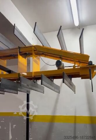 Systeem voor verfafwerking HAS KİM İNŞAAT VE MAKİNE KİMYEVİ MADDE S Powder Coating Plant - Automatic