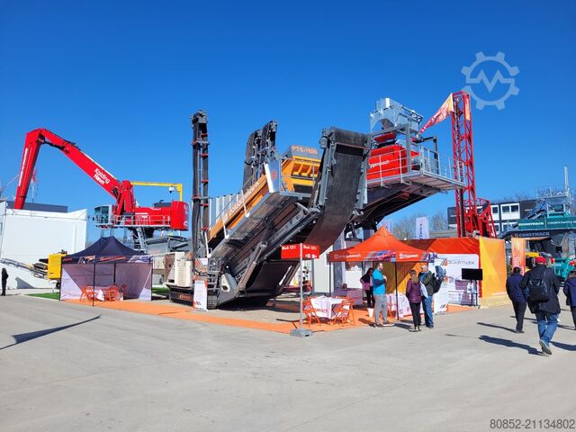 Crushing plant Polygonmach 1213  horizontal shaft impact crusher 1200x1300mm