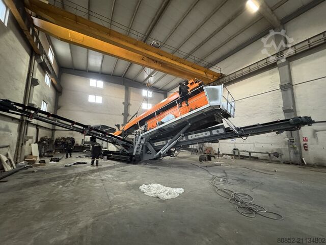 Crushing plant Polygonmach 1213  horizontal shaft impact crusher 1200x1300mm