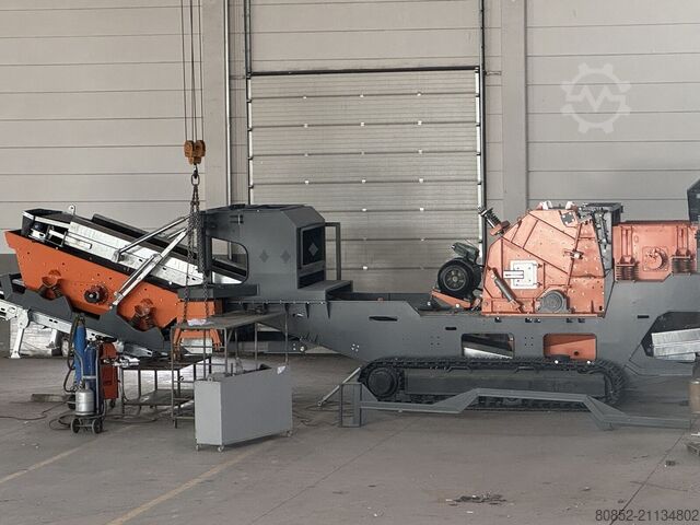 Crushing plant Polygonmach 1213  horizontal shaft impact crusher 1200x1300mm