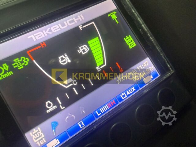 Midi excavator Takeuchi TB 290 Engcon Draaikantelstuk