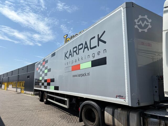 Caisse fermée Tracon Trailers TO 2 + 2 X BPW AXLE + 2.72 height + STEERING AXLE