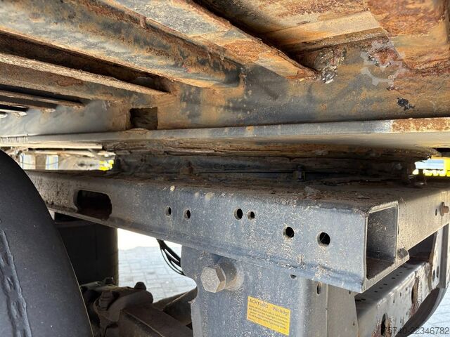 Caisse fermée Tracon Trailers TO 2 + 2 X BPW AXLE + 2.72 height + STEERING AXLE