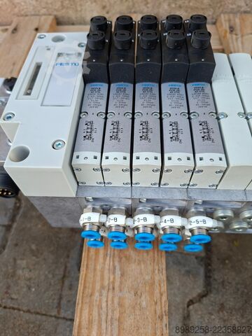 Insulă de supape cu 5 supape Festo VSVA-B-P53E-ZD-A2-1T1L